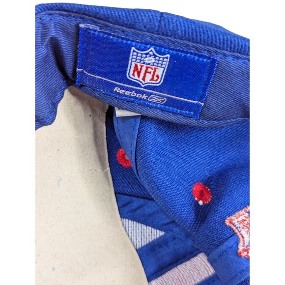 Reebok NFL Youth New York Giants Blue & Red Baseball Cap - Picture 3 of 3